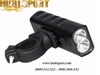 Đèn pha LED BX2/NX2 Gắn Tay Lái Xe Đạp Sạc USB