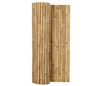 Rolled Bamboo Fence