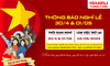 Thông báo nghỉ Đại Lễ 30/4 và Quốc tế Lao động 1/5