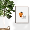 Bàn Học 1 Art Print