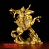 Quan công cưỡi ngựa đồng nguyên chất 29x15x34cm - 5kg