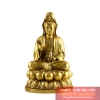 Phật quan âm ngồi đài sen đồng nguyên chất 29x17cm - 2.8kg