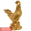 Gà đắc Phúc bằng đồng nguyên chất cao 17cm-600g
