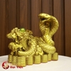 Rắn Vảy Tiền Cuộn Bắp Cải Tài Lộc 20x10x19cm - 1.65kg