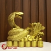 Rắn Vảy Tiền Cuộn Bắp Cải Tài Lộc 20x10x19cm - 1.65kg