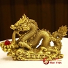 Rồng Nhả Ngọc Cưỡi Sóng Kích Thước 15x4x10cm - 0.5kg