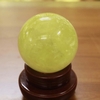 Quả cầu thạch anh vàng ĐK 7.8cm - 0.65kg-MTC402