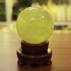 Quả cầu thạch anh vàng ĐK 8.5cm - 0.85kg-MTA421