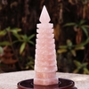 Tháp văn xương thạch anh hồng 9 tầng 22.5x7.3cm-1.2kg-SP001097-3