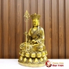 Địa Tạng Bồ Tát Đồng Nguyên Chất 39x22x20cm - 4.5kg