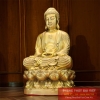 Phật A di đà đồng nguyên chất 24x13.5cm - 1.55kg