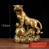 Hổ bệ đồng 12 con giáp 13x10x9cm - 0.65kg