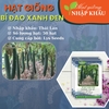 Hạt giống bí đao xanh đen, bí sặt