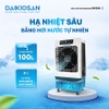 Quạt điều hòa Daikiosan DM205, Công suất mạnh mẽ  680W, Lưu lượng gió 16000m3/h, Bình chứa nước 90Lít, Diện tích làm mát 80m2, Bảo hành 12 tháng tại nhà