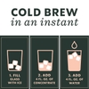 CÀ PHÊ CÔ ĐẶC Ủ LẠNH - STARBUCKS COLD BREW COFFEE CONCENTARTES, SIGNATURE BLACK (64 oz, 2 CHAI)