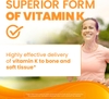 VIÊN UỐNG BỔ SUNG VITAMIN K2 HỖ TRỢ SỨC KHỎE XƯƠNG - DOCTOR'S BEST NATURAL VITAMIN K2 MK-7 WITH MENAQ7, 100MCG VITAMIN K2 SUPPLEMENT SUPPORTS BONE HEALTH, 60 VIÊN