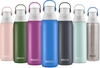 BÌNH NƯỚC LỌC CÁCH NHIỆT BẰNG THÉP KHÔNG GỈ CÓ ỐNG HÚT - BRITA INSULATED FILTERED WATER BOTTLE WITH STRAW, REUSABLE, STAINLESS STEEL METAL, 20 OZ