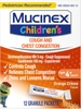 BỘT TAN GIẢM HO, TẮC NGHẼN NGỰC DÀNH CHO TRẺ EM VỊ KEM CAM - MUCINEX CHILDREN'S COUGH MEDICINE, CHEST CONGESTION RELIEF, MINI MELTS, ORANGE CREME, 12 GÓI