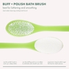 BÀN CHẢI TẮM TOÀN THÂN GIÚP TẨY TẾ BÀO CHẾT & THÚC ĐẨY TUẦN HOÀN MÀU XANH LÁ CÂY - ECOTOOLS BUFF AND POLISH BATH BRUSH, EXFOLIATING & HELPS PROMOTE CIRCULATION FOR HEALTHY LOOKING SKIN, FOR MEN & WOMEN, GREEN, 1 CÁI