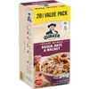 BỘT YẾN MẠCH ĂN LIỀN, NHO KHÔ, CHÀ LÀ & QUẢ ÓC CHÓ - QUAKER INSTANT OATMEAL, RAISIN, DATES & WALNUTS, 1.30 OZ, 20 PACKETS