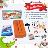 TRÒ CHƠI BẢNG CÂN BẰNG ĐỘNG VẬT - NOAH'S ARK ANIMAL BALANCING BOARD GAME, DON'T ROCK THE BOAT BALANCING GAME, 30 CON VẬT