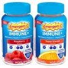 KẸO DẺO BỔ SUNG VITAMIN HỖ TRỢ MIỄN DỊCH VỊ SIÊU CAM & QUẢ MÂM XÔI - EMERGEN-C IMMUNE + TRIPLE ACTION GUMMIES, RASPBERRY AND SUPER ORANGE (SET 2 HỘP)