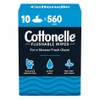 KHĂN ƯỚT - COTTONELLE FRESH CARE FLUSHABLE WIPES, 560 KHĂN