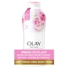 SỮA TẮM DƯỠNG ẨM HƯƠNG NƯỚC HOA HỒNG & MẬT HOA NGỌT NGÀO - OLAY FRESH OUTLAST ROSE WATER AND SWEET NECTAR BODY WASH, 22 OZ