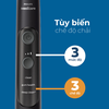 Combo bàn chải điện + tăm nước Philips ExpertClean 7300 & Philips Airfloss Ultra Black