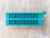 Socket 40p 40 chân xanh nạp IC ( bản rộng ) mới !