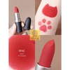 son môi Mac powder kiss (vỏ đen nhám)