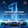 TOYOTA VIỆT NAM - DOANH SỐ DẪN ĐẦU THỊ TRƯỜNG XE DU LỊCH THÁNG 11