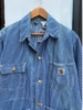 CARHARTT WORKWEAR DENIM STRIPED JACKET