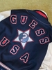 GUESS AUTHENTIC 1981 REAL LEATHER BOMBER JACKET