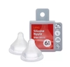 Núm bình sữa UPIS Silicone Nipple (Set 2 cái)