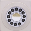 GPO Retro GPO746WIVR 746 Wall Mount Push Button Telephone - Ivory (Large Item)