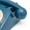 GPO Retro GPO746WIVR 746 Desktop Rotary Dial Telephone - Azure Blue (Large Item, Blue)