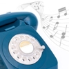 GPO Retro GPO746WIVR 746 Desktop Rotary Dial Telephone - Azure Blue (Large Item, Blue)