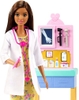 Mattel - Barbie Pediatrician Playset, Brunette (Large Item, Doll)