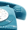 GPO Retro GPO746DPBAZ 746 Desktop Push Button Telephone - Azure Blue (Large Item, Blue)