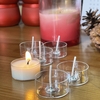 Vỏ Nến Tealight Bằng Nhựa + Tim - Tealight Plastic + Wick