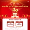 THÔNG BÁO NGHỈ LỄ QUỐC KHÁNH VIỆT NAM 2/9
