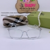 Gọng Kính Burberry Nam Nữ 8080 Màu Trong Suốt Cao Cấp Kèm Hộp Hãng