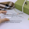 Gọng Kính Burberry Nam Nữ 8080 Màu Trong Suốt Cao Cấp Kèm Hộp Hãng