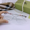 Gọng Kính Burberry Nam Nữ 8080 Màu Trong Suốt Cao Cấp Kèm Hộp Hãng