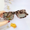Mắt Kính Burberry Nữ Vuông Màu Nâu Beo Cao Cấp Mã 6068