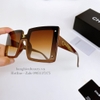 Mắt Kính Mắt Kính Thời Trang Nữ Tròng Vuông - Kính Chanel Nữ Màu Nâu Cao Cấp 2328