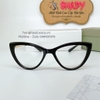 Gọng Kính Thời Trang Nữ - Gọng Kính Dior Mắt Mèo Đính Đá Cao Cấp 905