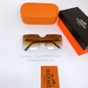 Mắt Kính Thời Trang Nữ - Kính Hermes Nữ Vuông Ombre Nâu Cam Tràn Viền 9098 Cao Cấp