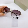 Mắt Kính Thời Trang Nữ - Kính Dior Nữ Vuông Viền Kim Loại Tròng Polarized Màu Đen Khói B80-148
